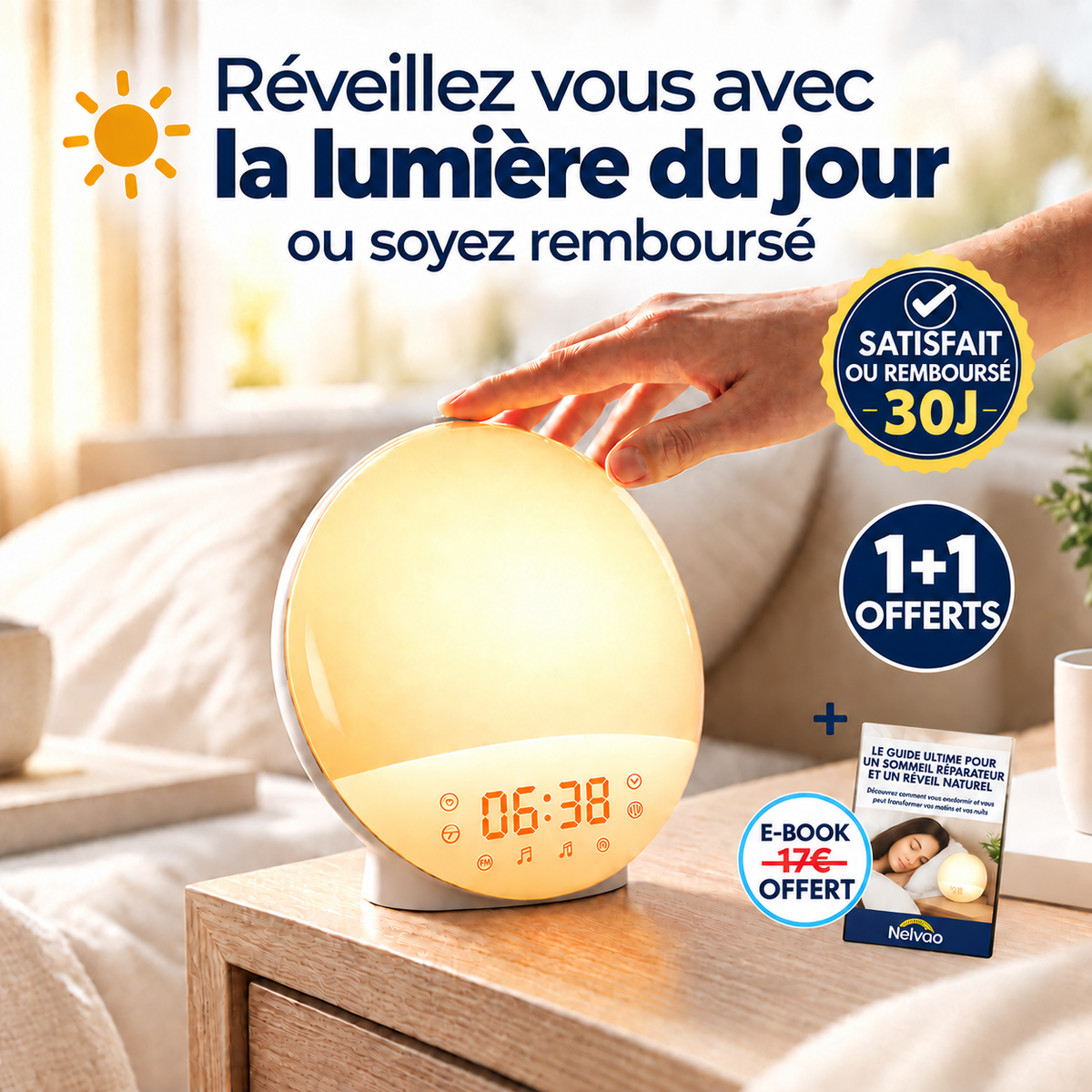 Réveil simulateur d'aube