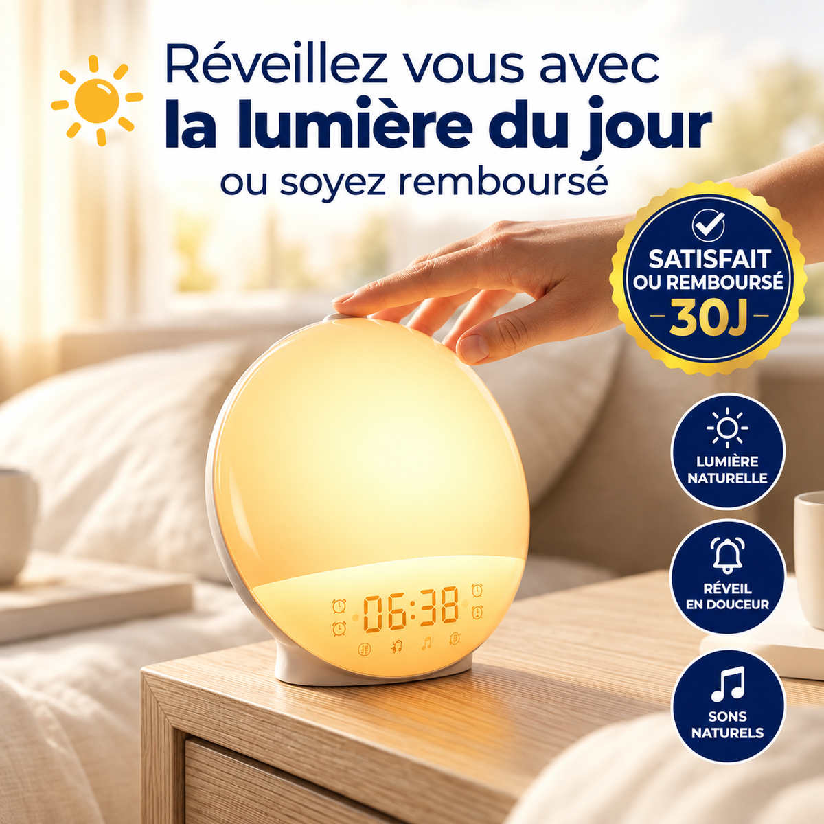 Réveil simulateur d'aube
